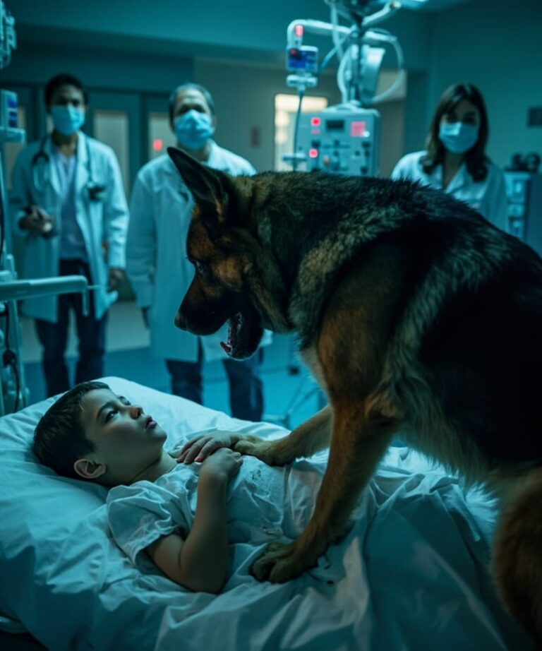 Le chien fidèle qui a interrompu l’opération — Au début, tout le monde était perplexe, mais ensuite le garçon a murmuré un nom qui a révélé un secret enfoui dans la pièce…