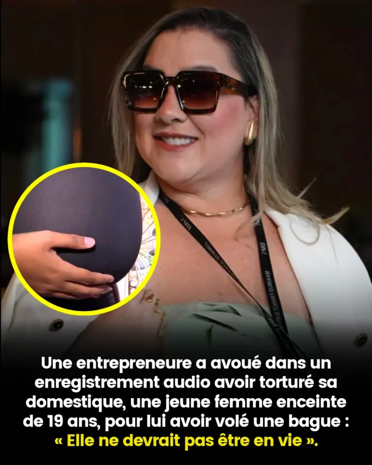 Pewna bizneswoman przyznała w nagraniu audio, że torturowała swoją 19-letnią, ciężarną służącą za kradzież pierścionka: „Ona nie powinna żyć”.