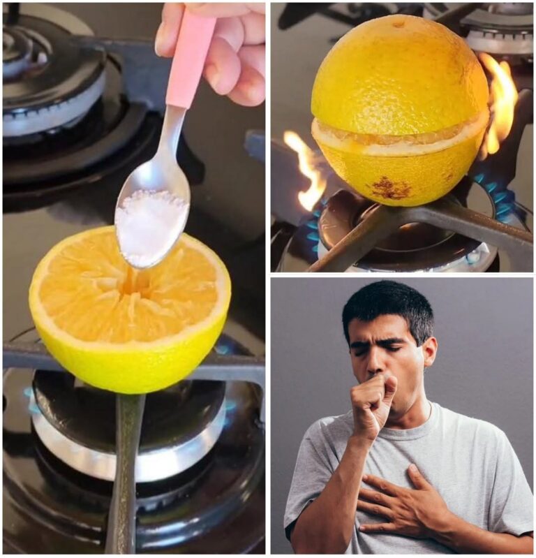 Remède naturel à l’orange contre la toux### *Remède naturel à l’orange contre la toux**Ingrédients :*– 1 orange– 1 pincée de sel– Poudre de curcuma : 1 cuillère à café pour les adultes, une pincée pour les enfants de moins de 5 ans– 1 cuillère à soupe de miel*Préparation étape par étape :*1.  *Coupez l’orange*  Prenez une orange entière et coupez-la en deux. Retirez les pépins. Dans une des moitiés, retirez délicatement uniquement la partie blanche du centre pour créer un petit creux.2.  *Ajoutez le sel*  Saupoudrez une pincée de sel dans le creux. Le sel aide à réduire la quantité de mucus et à apaiser l’irritation de la gorge.3.  *Ajoutez le curcuma*  Ajoutez la poudre de curcuma. Le curcuma est un anti-inflammatoire naturel et favorise la santé du système respiratoire.4.  *Refermez l’orange*  Placez la deuxième moitié de l’orange avec sa pulpe intacte sur la moitié évidée, pour reconstituer une orange entière. De cette façon, la chaleur va mieux mélanger les ingrédients.5.  *Cuisson à feu doux*  Placez l’orange directement sur le brûleur à feu très doux pendant quelques minutes. Ce processus aide à libérer les huiles essentielles et les composés bénéfiques de l’orange et du curcuma. Retournez l’orange de temps en temps pour une cuisson uniforme.  _Conseil sécurité : Utilisez une pince ou des gants pour la manipuler._6.  *Ajoutez le miel*  Après la cuisson, retirez délicatement l’orange du feu et laissez-la tiédir. Ouvrez-la et ajoutez 1 cuillère à soupe de miel au mélange. Le miel est un excellent remède naturel pour apaiser les maux de gorge et la toux. Mélangez bien.*Comment ça fonctionne :*  Ce remède maison combine les propriétés naturelles des ingrédients : la vitamine C de l’orange, le sel contre le mucus, le curcuma anti-inflammatoire, et le miel apaisant.⚠️ _Note importante : Ceci est un remède traditionnel. En cas de toux persistante ou sévère, consultez un médecin.