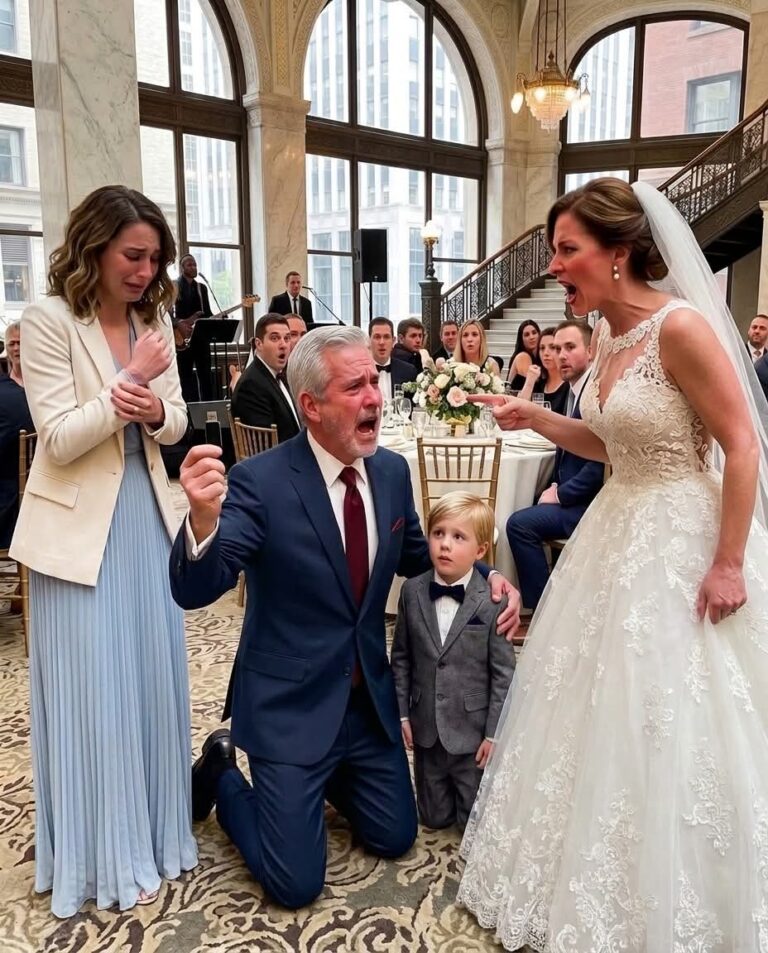 Before I walked down the aisle, my 3-year-old grandson grabbed my hand and whispered, “Grandpa, she h.urt Mommy while you were gone.”