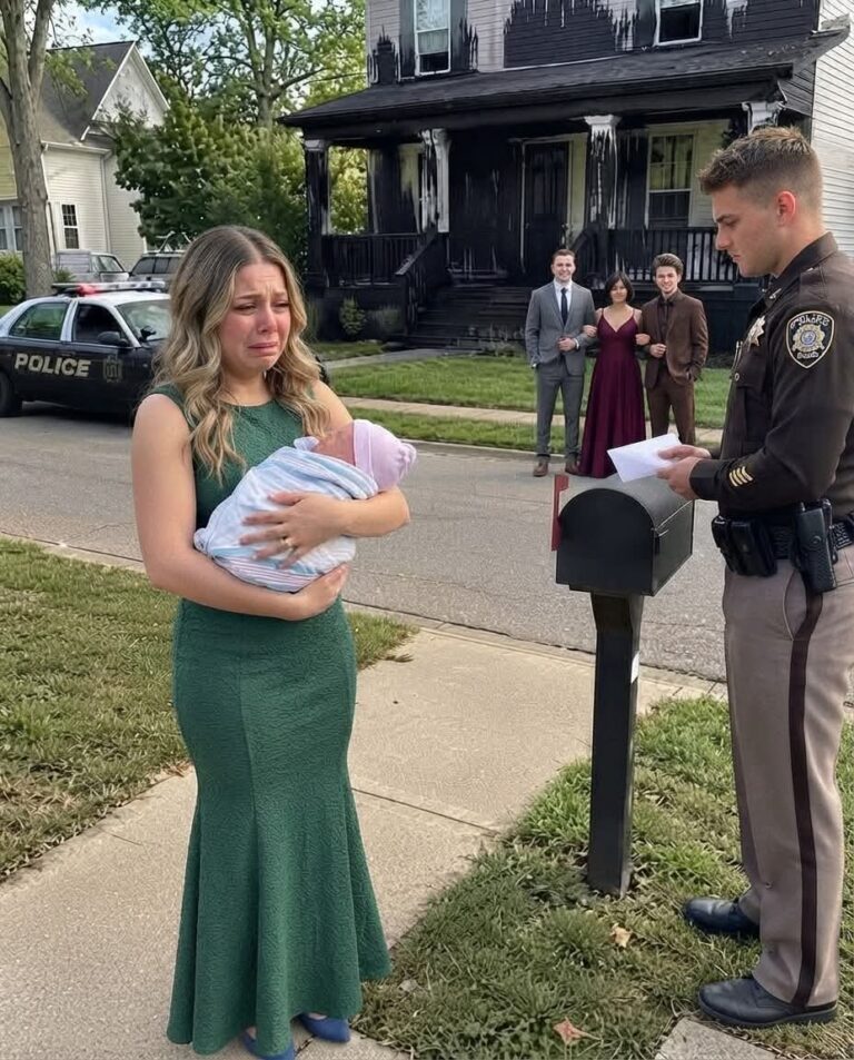 I Became a Widow While Pregnant, Then a Police Officer Handed Me a Mysterious Envelope After I Gave Birth